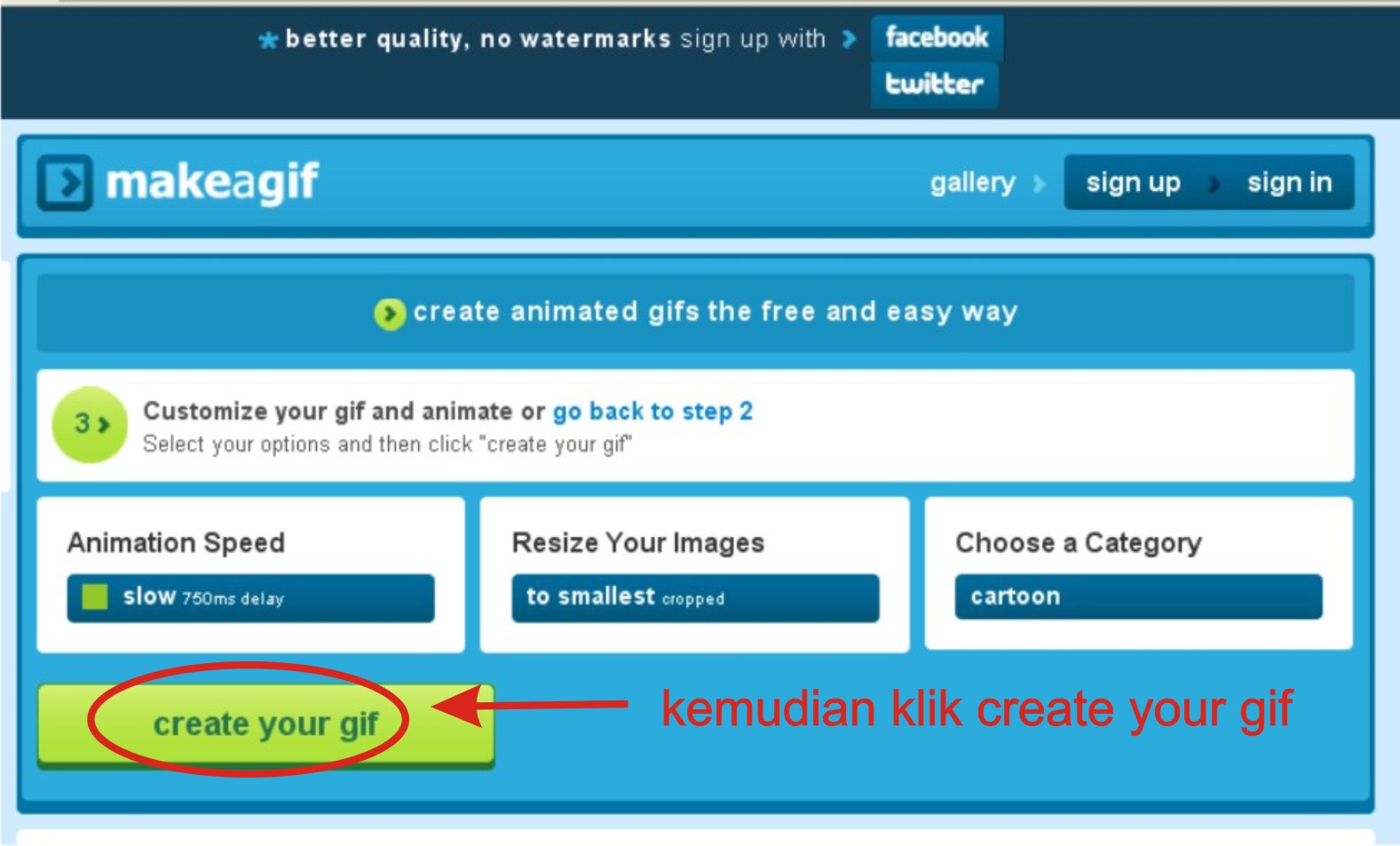 Cara Membuat Animasi GIF Dari JPG Dengan Web Online Muhammad Farhan